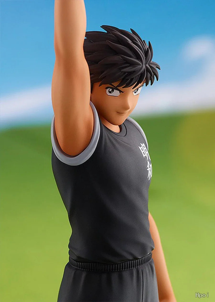 Anime Captain Tsubasa Figures Ozora Tsubasa Figure Wakabayashi Genzo Kojiro Hyuga Action Figurine Collectible Toys Ornament Gift