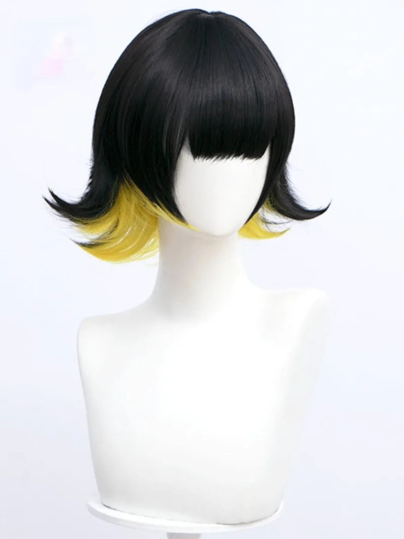 Anime Cosplay  Role Play High Temperature Silk with Hair Net Costume Wigs Character Props