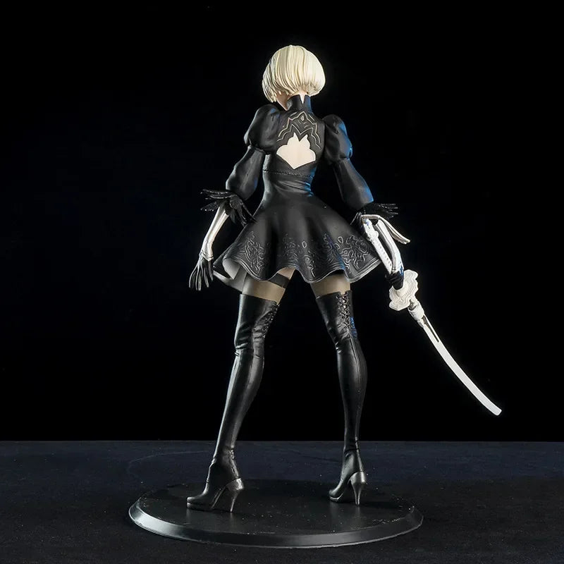 Yorha Figure NieR Automata 2B No.2 Tpye B Anime Figures Deluxe 28cm  Pvc Model Action Figurine Collection Decoration Toys Gifts