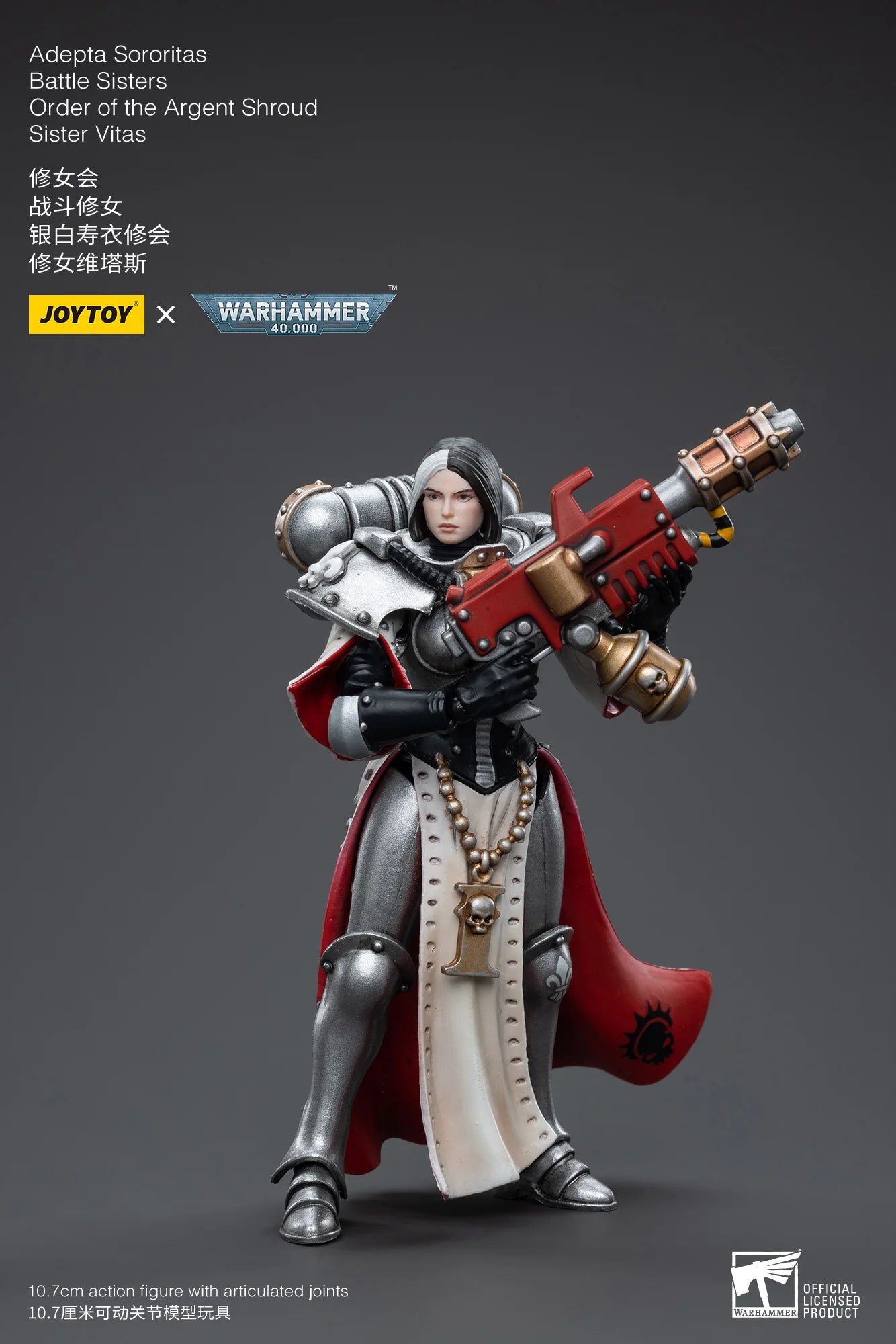JOYTOY 1/18 Action Figure 40K The Horus Heresy Battle Sister Figures And Mechas Anime Military Model