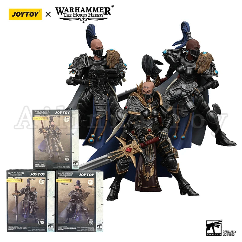 JOYTOY 1/18 Action Figure 40K The Horus Heresy Battle Sister Figures And Mechas Anime Military Model