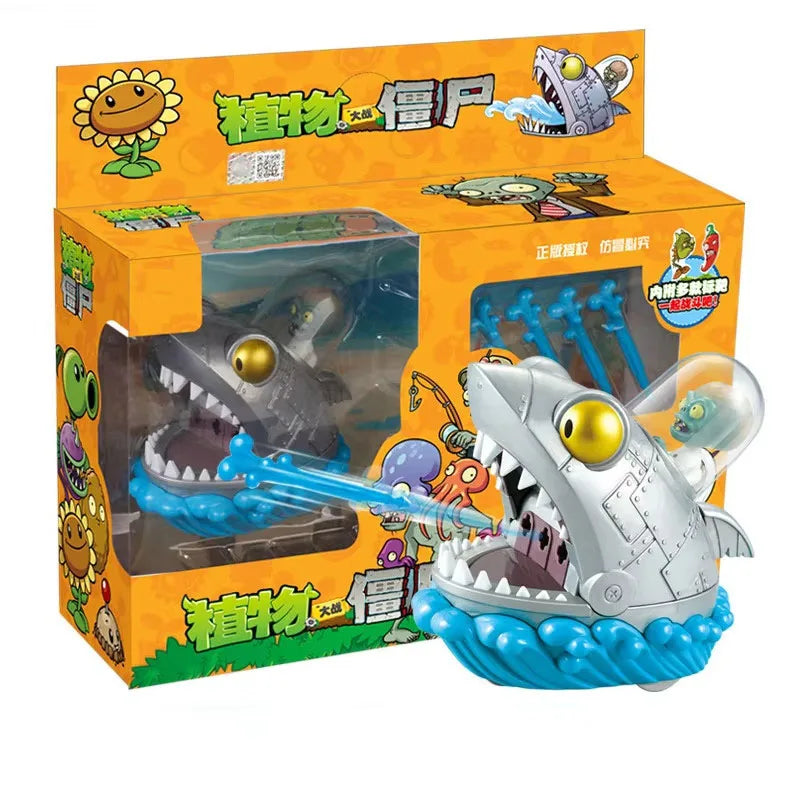 Genuine Licensed Plants vs Zombies 2 Mechanical Shark Wild West Gargantuar New Toy Figures Game Figures Model Teen Gifts For Boy
