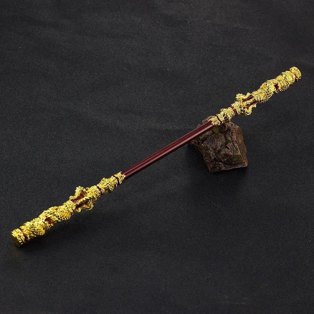 Black Myth Wukong Katana Sword Golden Hoop Stick Real Steel Sword Iron Real Size Weapon Cosplay Prop Decoration Craft Anime Gift