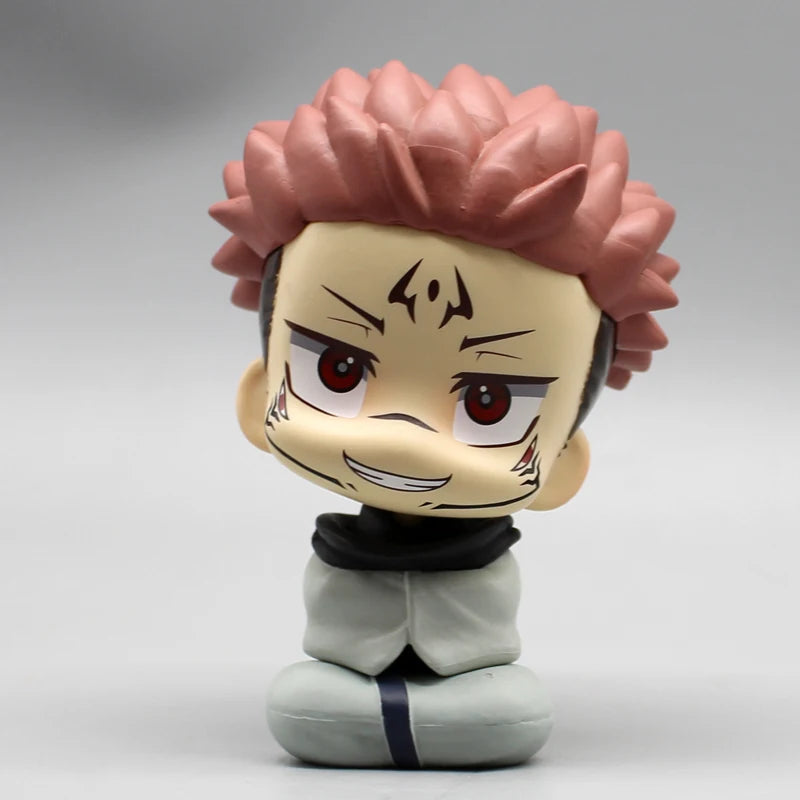 10cm Anime Jujutsu Kaisen Lookup Figures Nanami Kento Figure Sitting Doll Sukuna Figurine Q Version PVC Cute Desktop Decor Toys