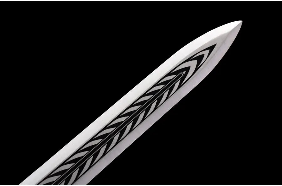 Functional Medieval Golden Dragon King Sword High Manganese Steel Blade Real Full Tang Sharp Samurai Swords Ready Battle Katanas