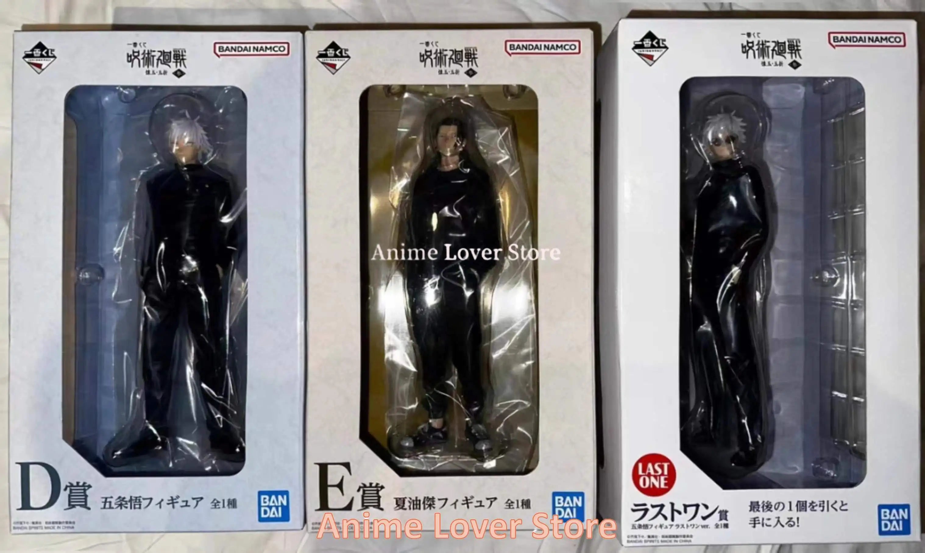 Original In Stock Bandai Jujutsu Kaisen Ichiban Kuji Satoru Gojo Geto Suguru Anime Figures Toys