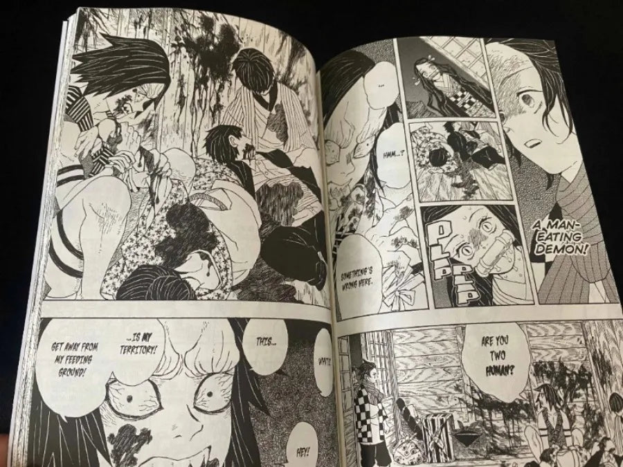 Anime Demon Slayer Volumes Yaiba Japanese Teen Fantasy Science Mystery Suspense Manga Comic Books English