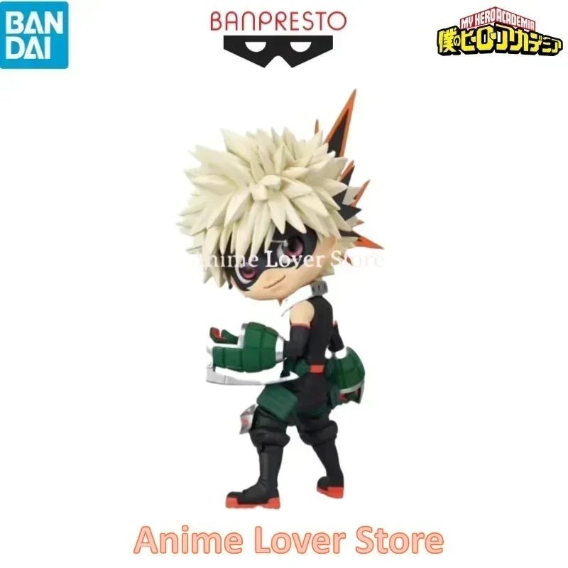 In Stock Bandai Banpresto QPosket My Hero Academia Bakugou Katsuki deku Todoroki Shoto Himiko Toga Dabi Hawks Anime Figures