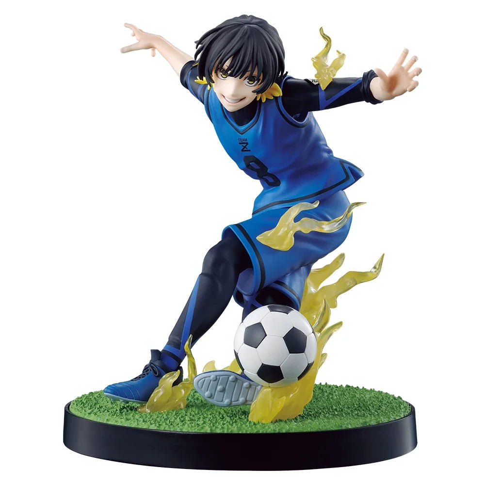 BANDAI Ichiban KUJI Blue Lock Isagi Yoichi Bachira Meguru wielding saboteurs Anime Action Figures Model Collection Toy