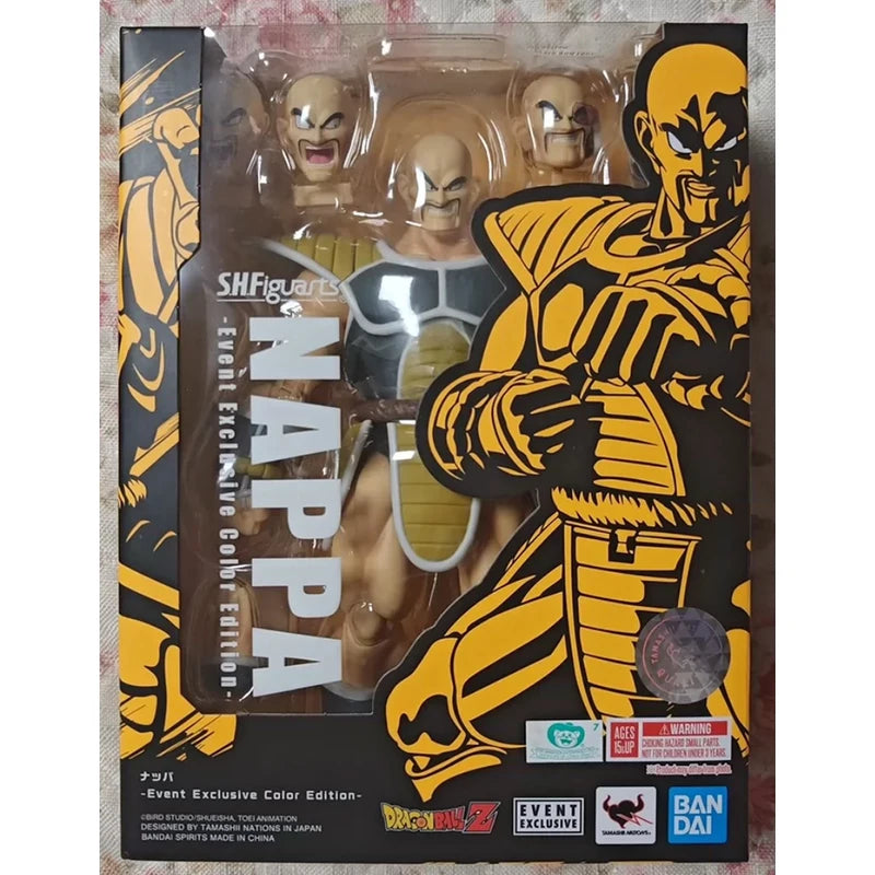 100%Original BANDAI S.H.Figuarts Son Gohan Vegeta Android 16  Frieza Turles Dodoria Dragon Ball Z Action Figures Model Toys