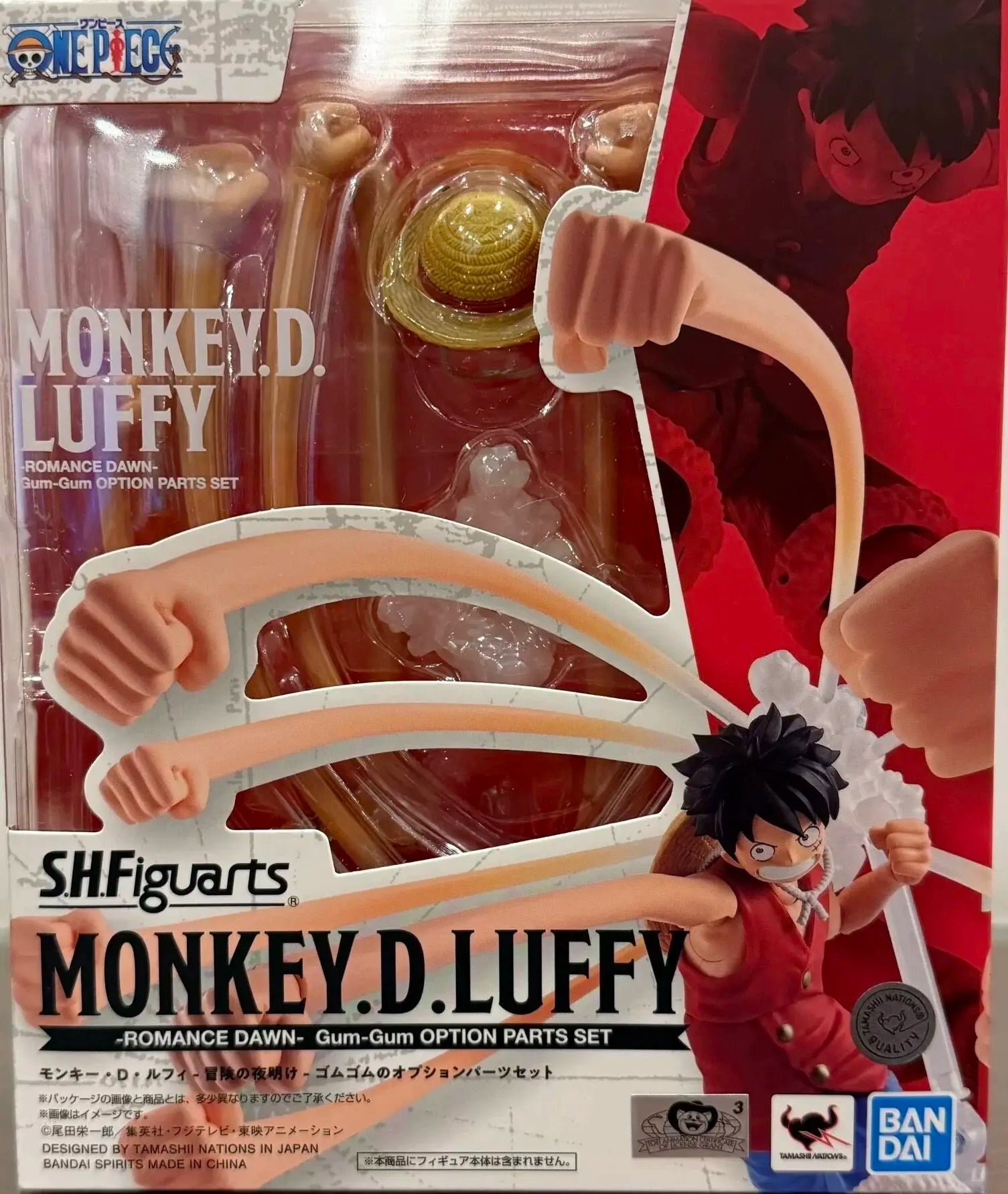 In Stock Genuine Bandai SHF One Piece Series Luffy Zoro Sanji Yonko Kaido Kid Trafalgar Law Action Figures Hand Model Collection