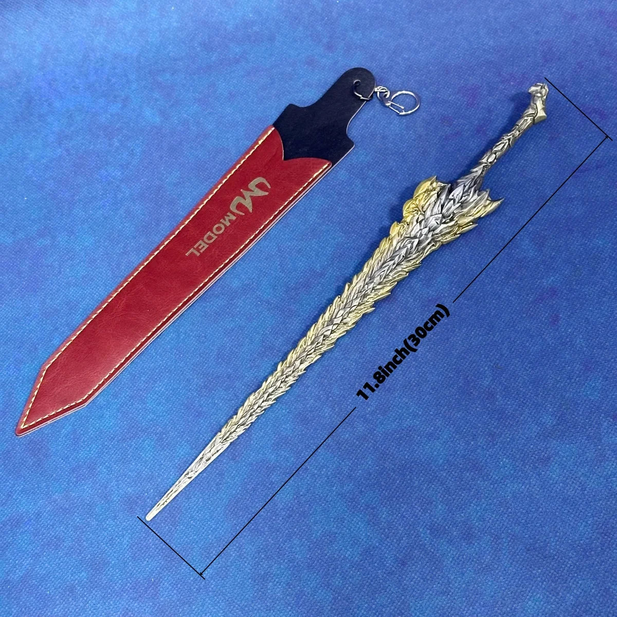 8.6inch Metal Elden Ring Katana Anime Ninja Knife Real Japanese Katana Steel Royal Greatsword Original Samurai Sabre Toy Gift