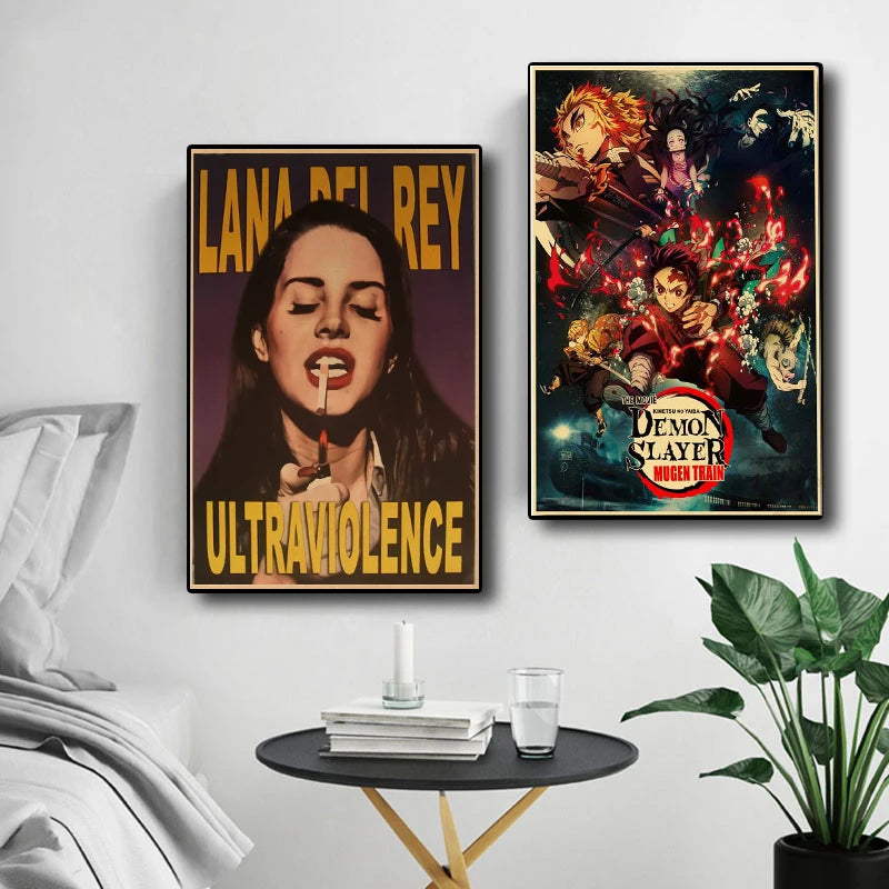 NANA Retro Kraft Poster