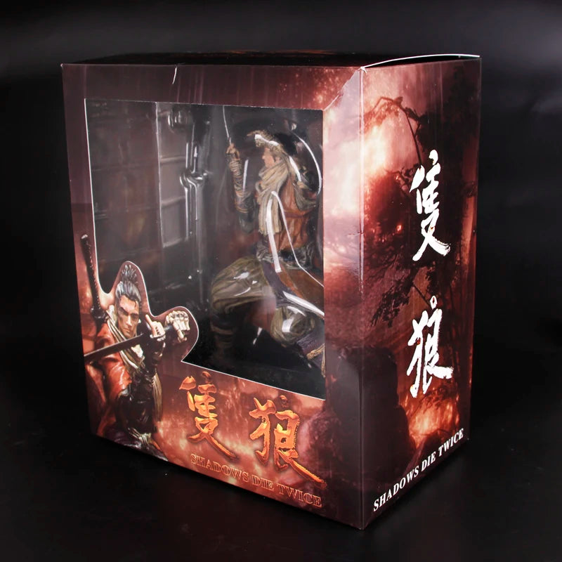 Anime Figma 483-DX Game SEKIRO Figure Shadows Die Twice Action Figures SEKIRO Sword Shadows Die Twice Model Toys Birthday Gifts