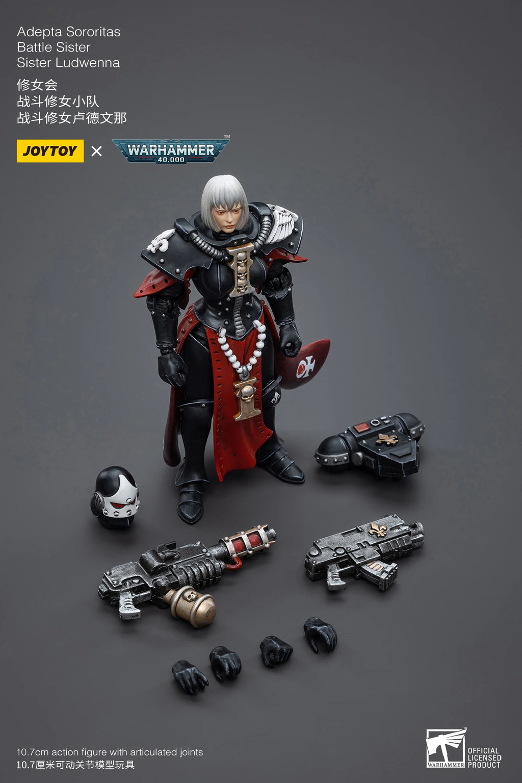 JOYTOY 1/18 Action Figure 40K The Horus Heresy Battle Sister Figures And Mechas Anime Military Model