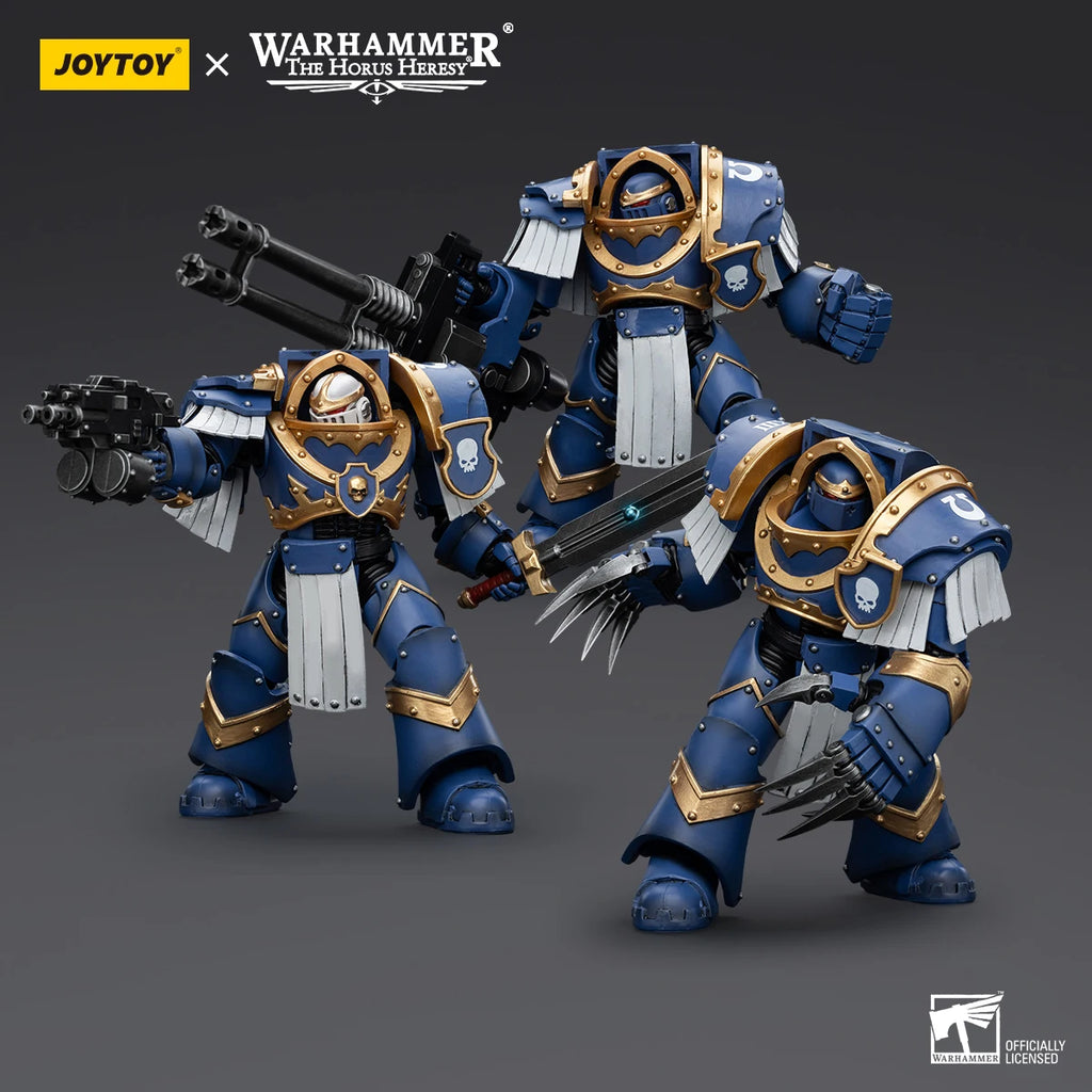 JOYTOY Warhammer 40K 1/18 Action Figure Ultramarines Cataphractii Terminator Squad Anime Figures Toys Model