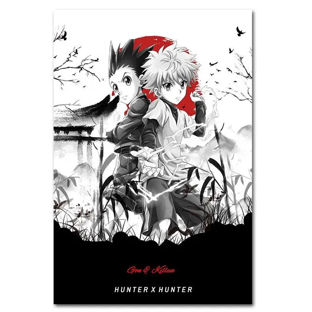 Hunter x Hunter Retro Poster