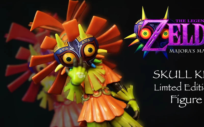 The Legend of Zelda Majora's Mask Figures Link Action Figure PVC Collectible Model 16cm Ornaments Skull Kid Link Figurine Toys