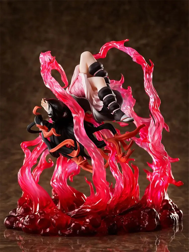 Hot Ghost Annihilation Blade Gk Blood Ghost Art, Bloody Bean Special Effect Scene Model, Cartoon Desktop Ornament Handmade