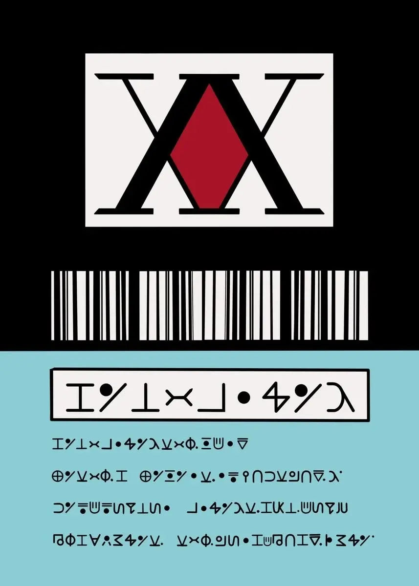 Hunter x Hunter Retro Poster