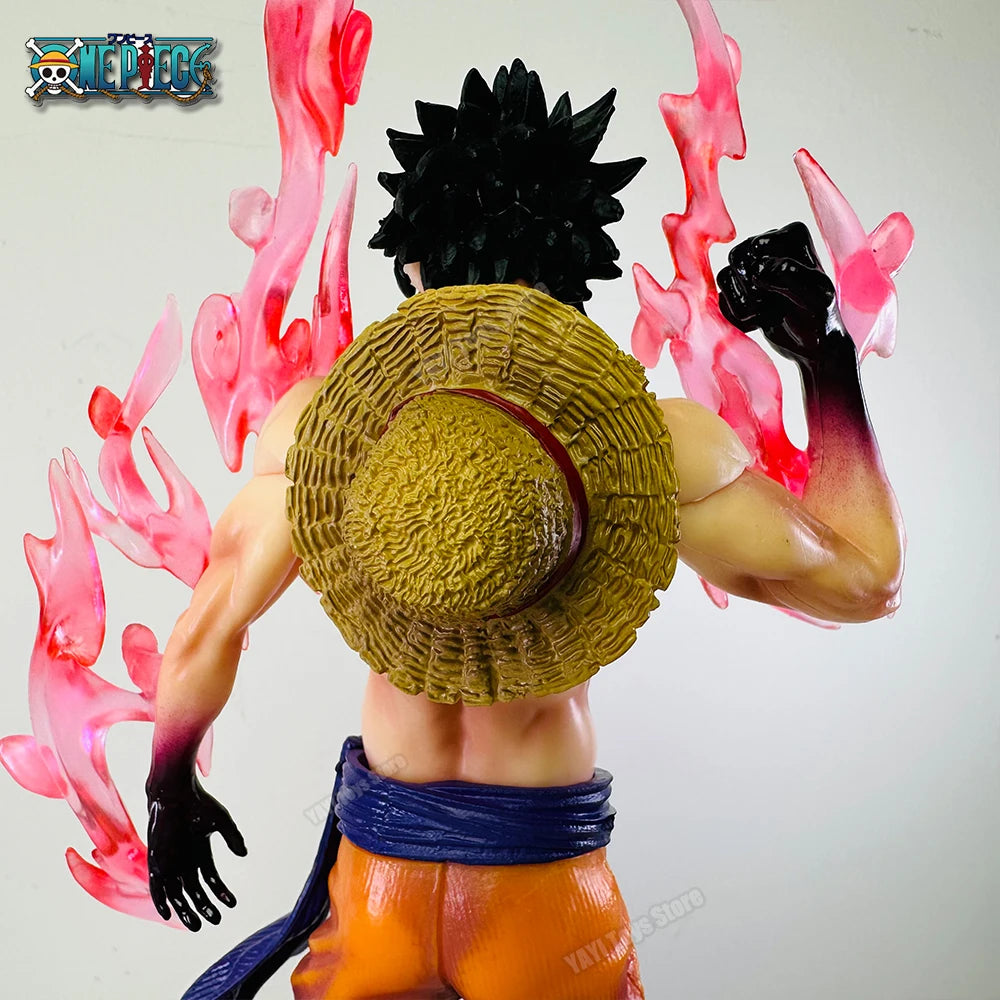 Luffy Flowing Cherry Figure