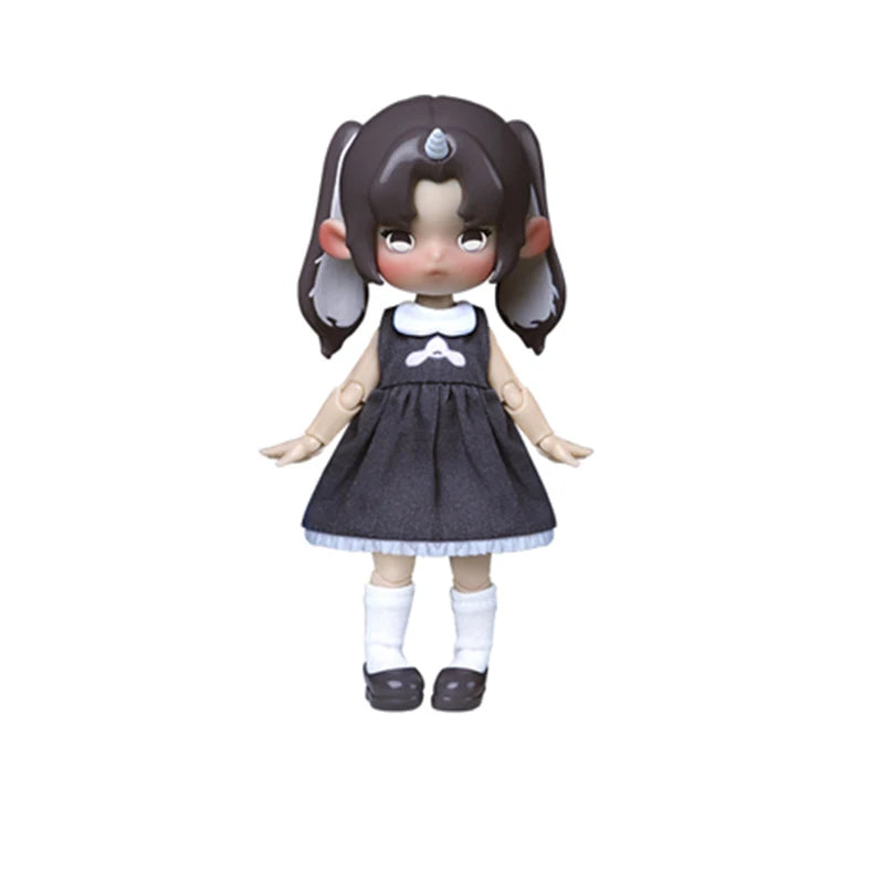 Penny Box Obtisu11 Dolls Blind Box Cute Elf Unicorn Bjd Joint Figures Mystery Box Anime Model Kawaii Surprise Toy for Kid Girl