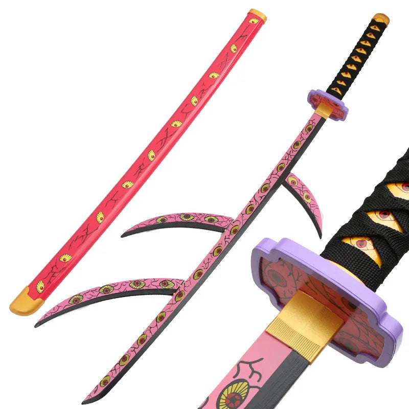 104cm Large Katana Schwert Wood Blade Sword Anime Cosplay Prop Ninja Knife Real Size Japanese Katana Original Samurai Sabre Gift