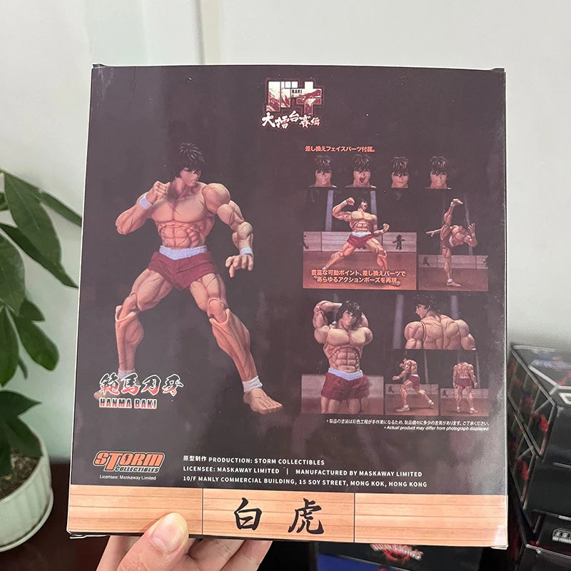 Presale Ko St Storm Toys Baki Hanma Action Figure Baki Kibk01 1/12 Son Of Ogre Figures Collectible Model Toys Joint Movable Doll