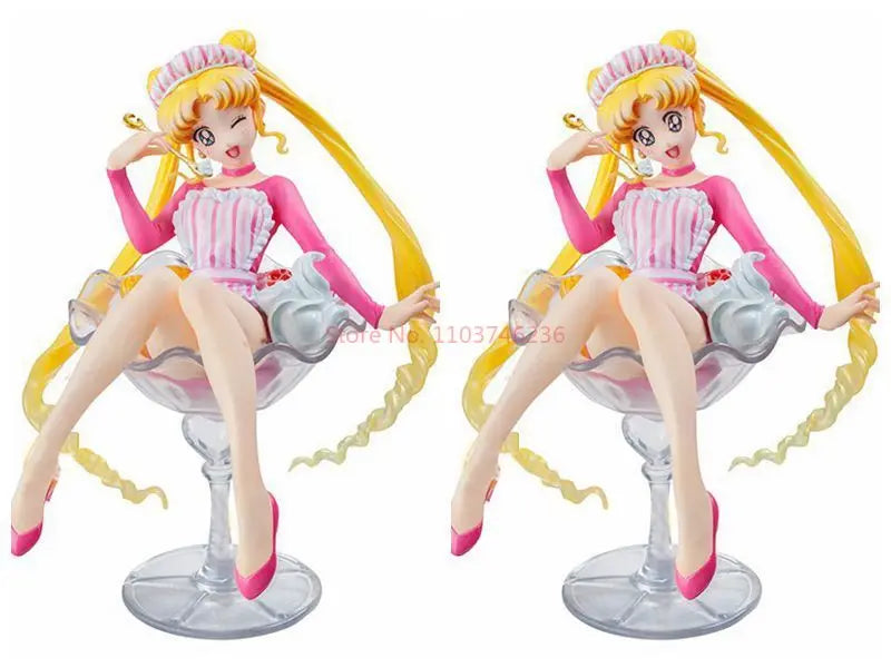 New Arrival 12cm Sailor Moon Anime Figures Doll Tsukino Usagi Action Figurine Pvc Kawaii Model Collection Toy Cute Birthday Gift