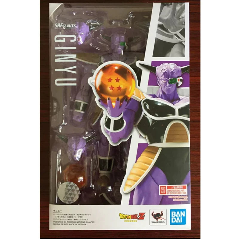 100%Original BANDAI S.H.Figuarts Son Gohan Vegeta Android 16  Frieza Turles Dodoria Dragon Ball Z Action Figures Model Toys