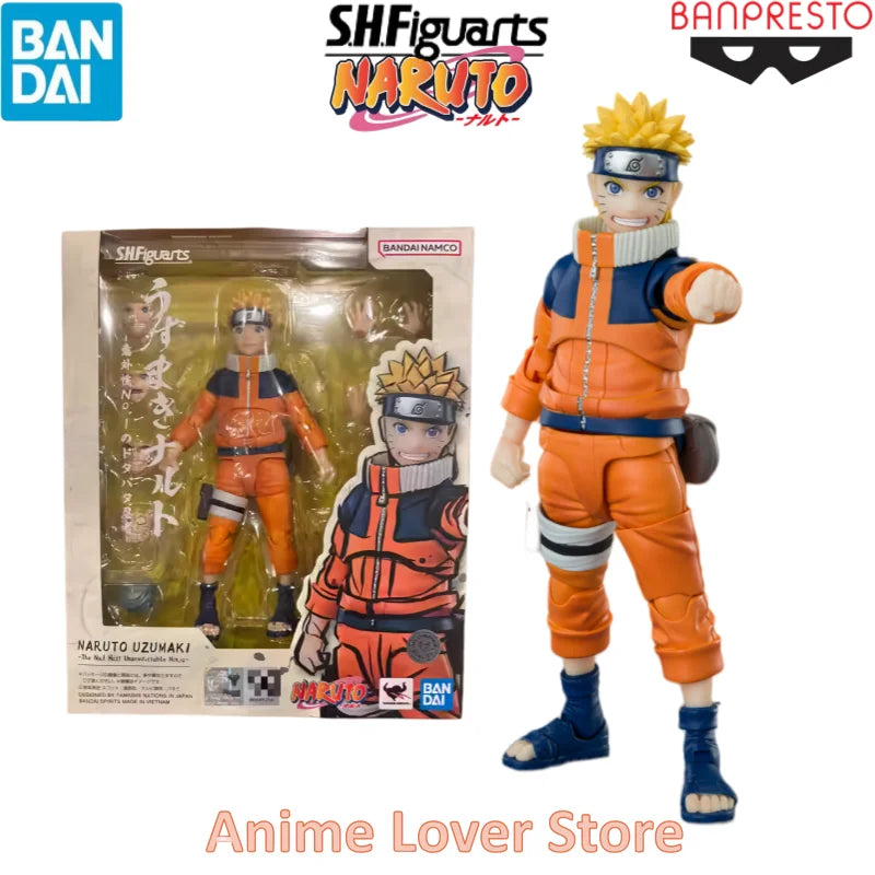 Bandai SHF Naruto Uzumaki Naruto Uchiha Sasuke Madara Haruno Sakura Hatake Kakashi Jiraiya Orochimaru Anime Figures