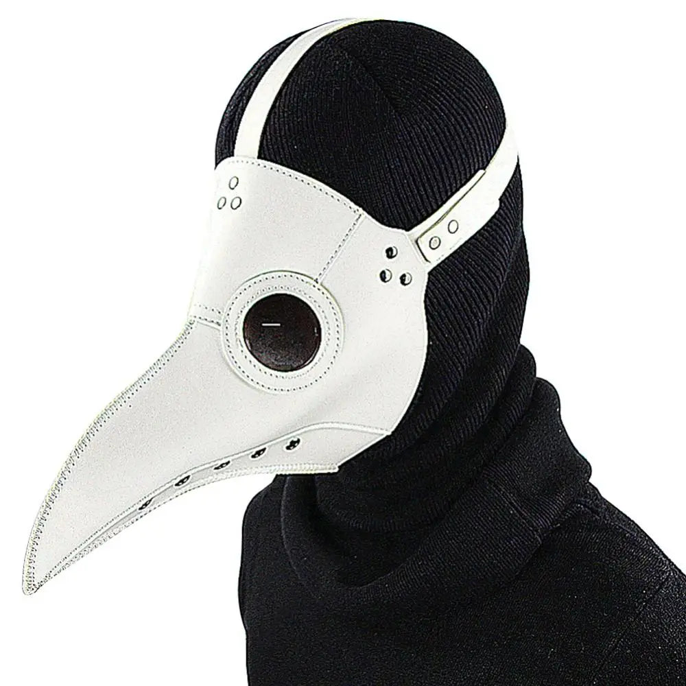 Cosplay Props Long Nose Beak Steampunk Bird Mask Cartoon Funny Plague Doctor Mask Plastic Halloween Bird Mask Nightclub