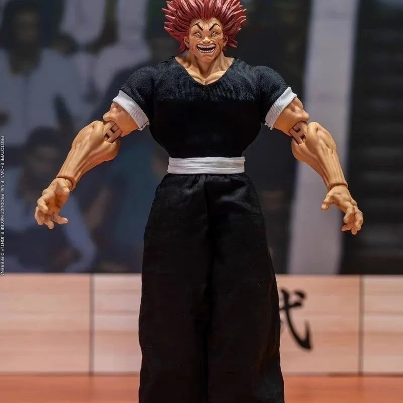 18cm Storm Toys Son Of Ogre Baki Anime Figures Yujiro Hanma Action Figure Statue Collection Figurine Model Doll Toys Kids Gift