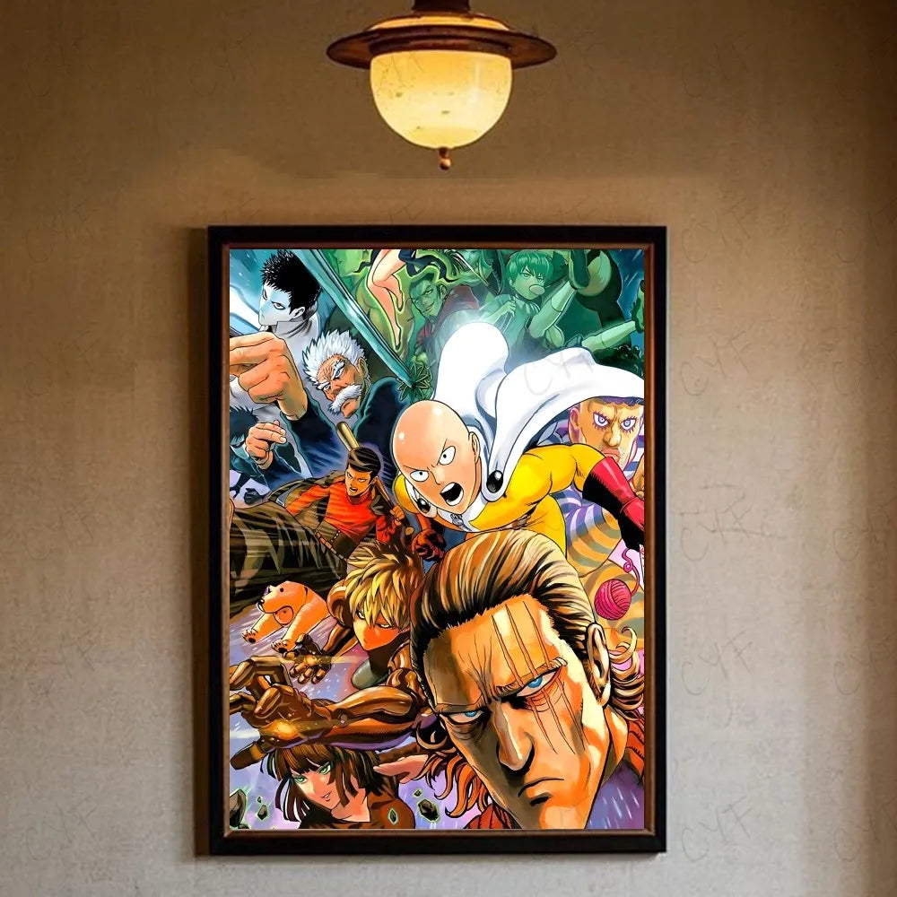 One Punch Man Anime Poster