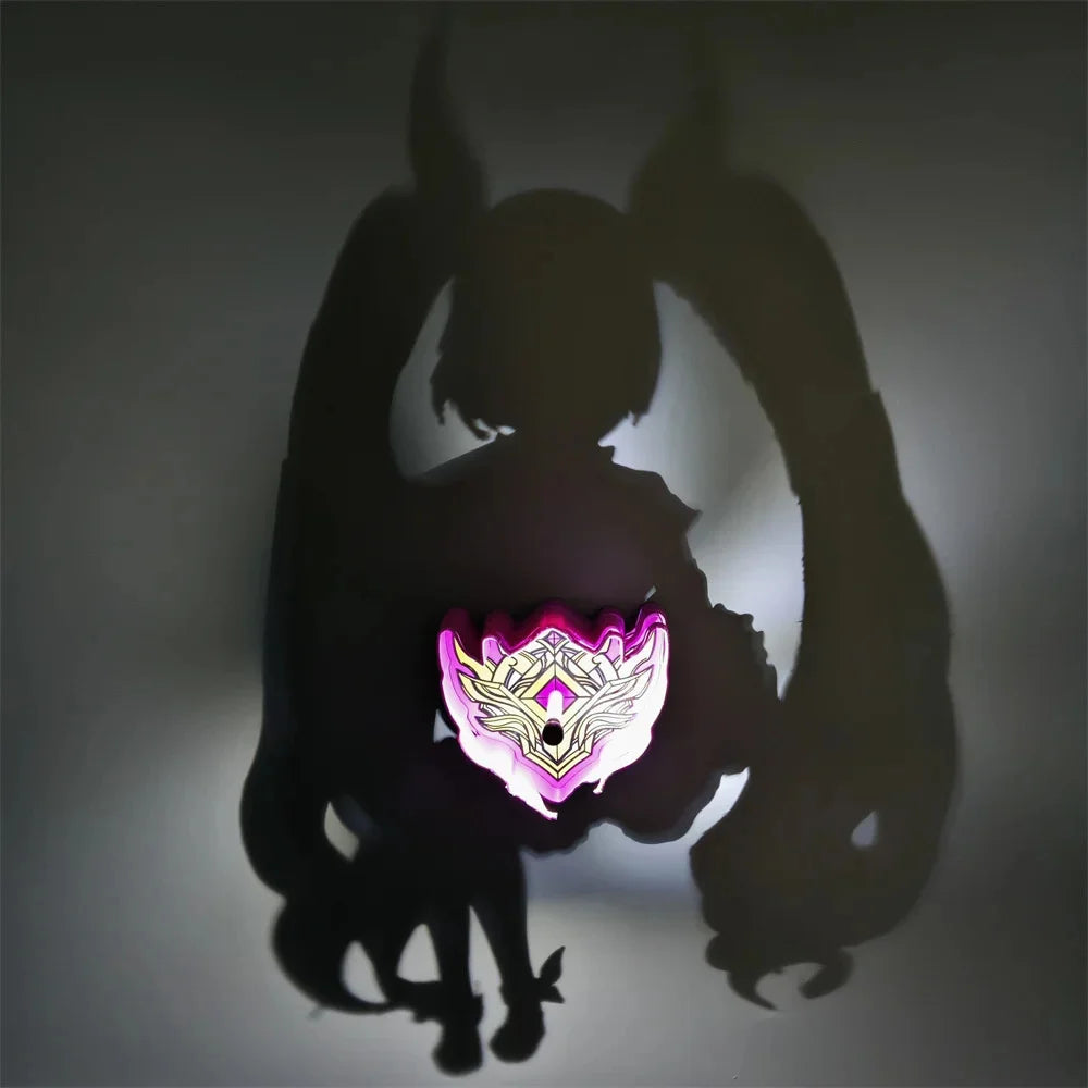 LED Anime Shadow Projection Lamp Creative Silhouette Night Light Room Decor Atmosphere Lamp Gift Anime Fans Bedroom Party Decor