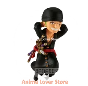 Bandai Banpresto Original One Piece WCF The Island of Ghosts VO.4 Zoro Marco Law Eustass Kid Anime Figures Toys for Kids Gift