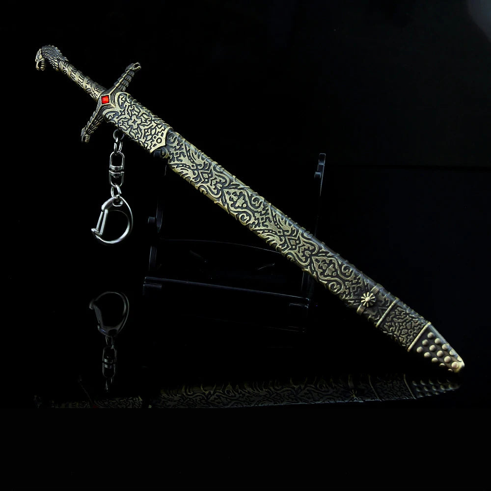 22cm Metal Sword Game of GOT Thrones American TV Series Merchandise 1:6 Medieval Weapon Model Home Ornament Equipment Collection