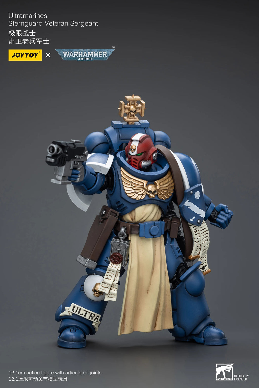 JOYTOY Warhammer 40K 1/18 Action Figures NEW Ultramarines Sternguard Veteran Anime Model Toys Gift