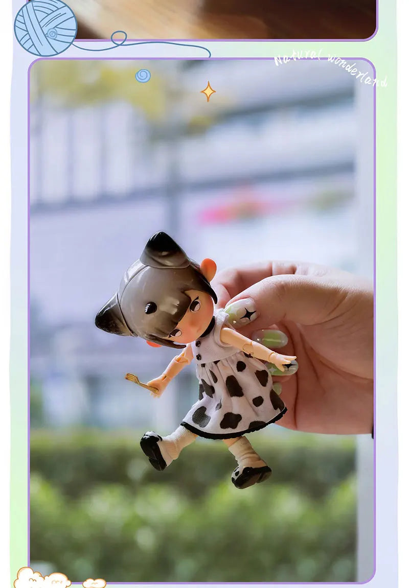 Penny Box Obtisu11 Dolls Blind Box Cute Elf Unicorn Bjd Joint Figures Mystery Box Anime Model Kawaii Surprise Toy for Kid Girl