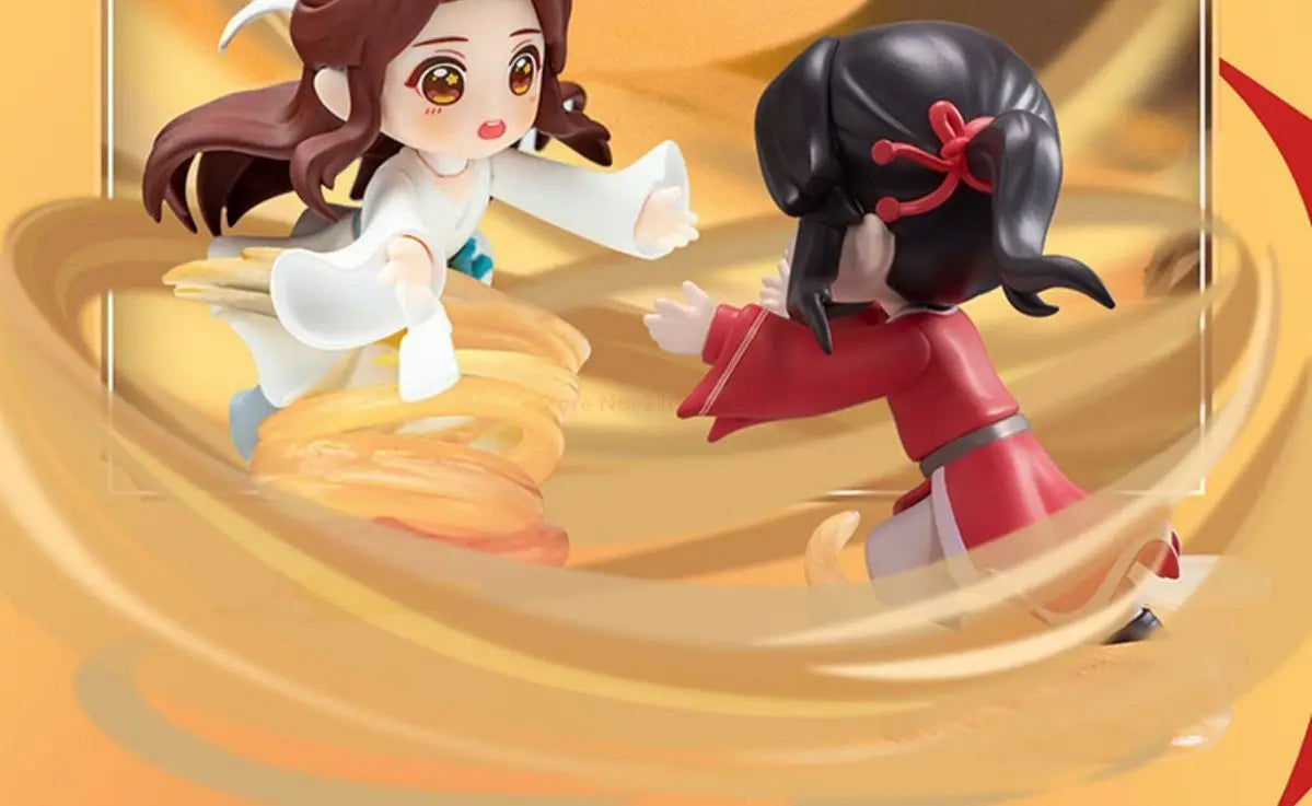 Genuine Heavenly Official Blessing Xie Lian Hua Chneg San Lang Lucky To Meet You Series Action Figures Model Anime Toys Gift