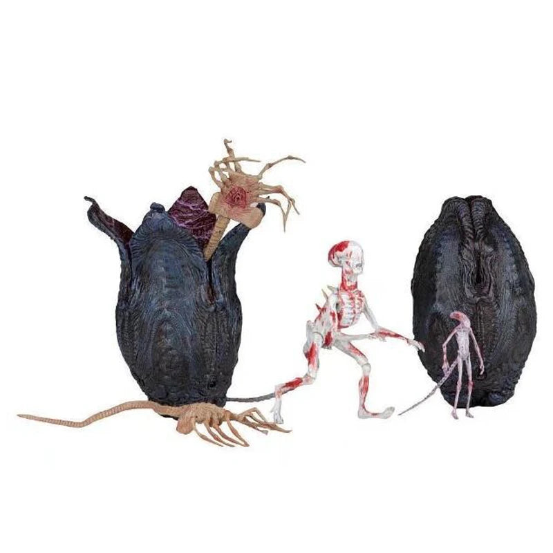 Alien Figure Xenomorph Figure Alien Neomorph Creature Pack Action Figures Model Toys Bookshelf Ornament Gift For Children