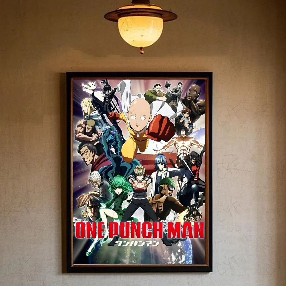 One Punch Man Anime Poster