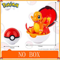 Pokemon  Genuine 6 Different Styles Toy Set Pokeball Pocket Monster Pikachu Eevee Charizard Gyarados Blastoise Figures Model
