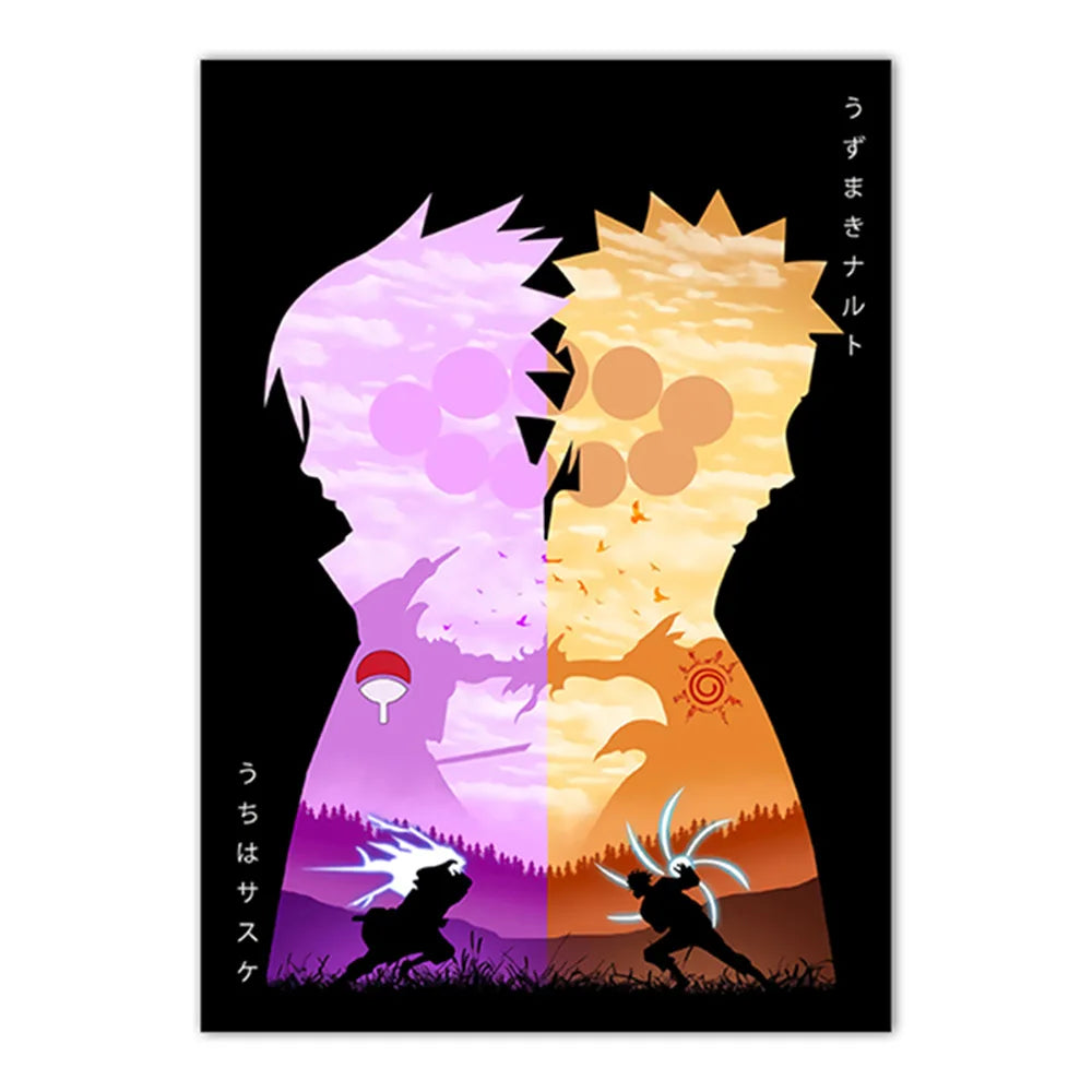 Naruto Sasuke HD Poster