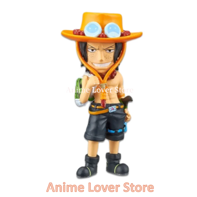 Bandai Banpresto Original One Piece WCF Treasure Rally Vo.2 Luffy Ace Perona Roger OZ Zunesha Anime Figures Toys