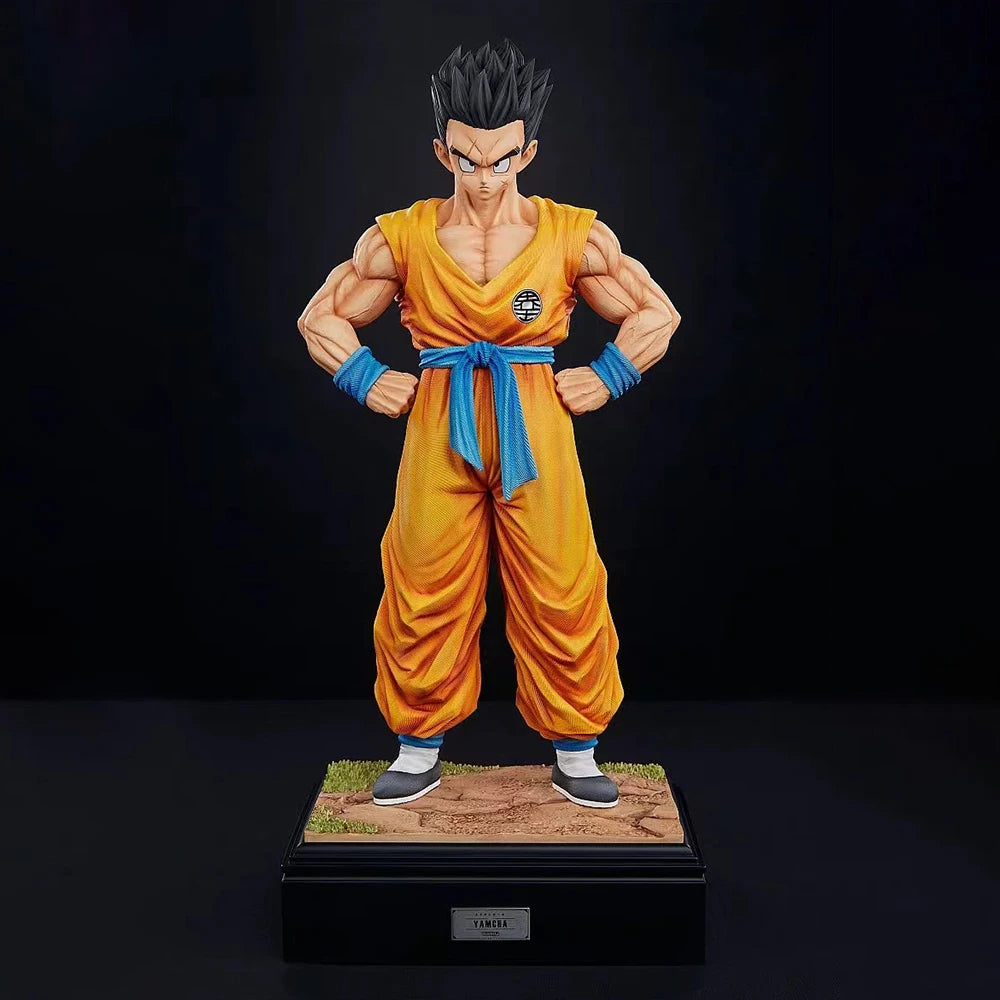 31cm Anime Dragon Ball Z Yamcha Figure Yamcha Figurine Pvc Action Figures Gk Statue Collection Model Toys Gifts