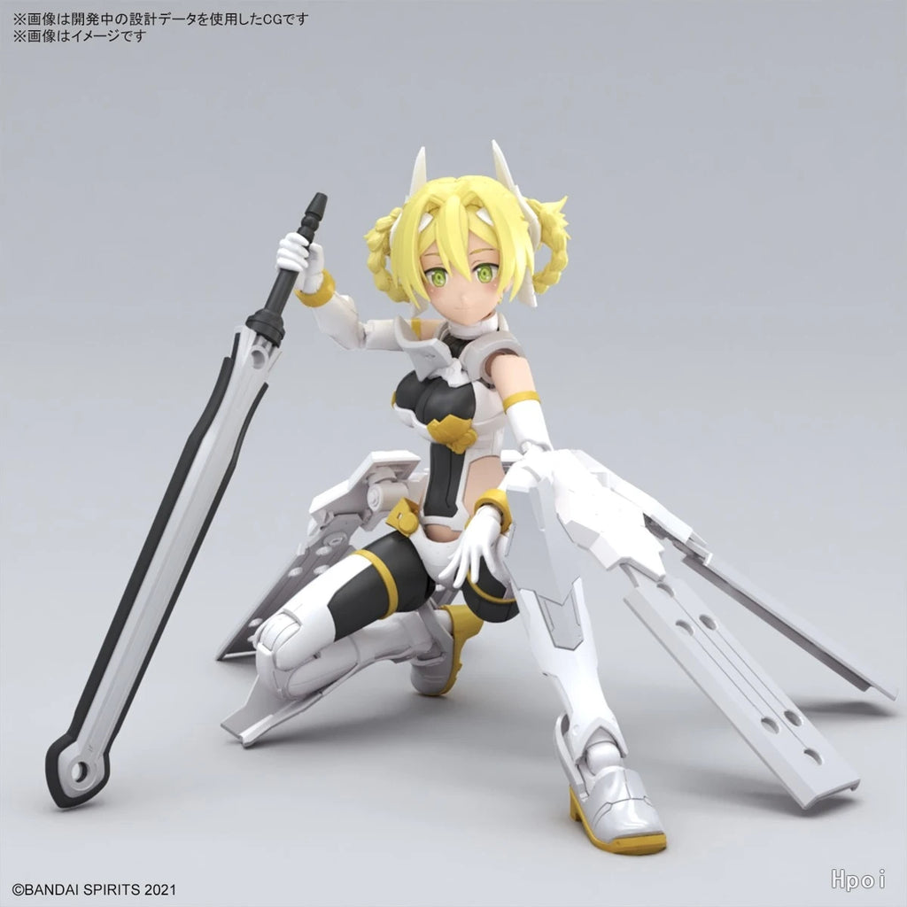 Bandai Original Genuine 30 Minutes Sisters Yufia Eliene Stipla Laranel Siana Farina Neverlia Rishetta Palyton Models Toy Figures
