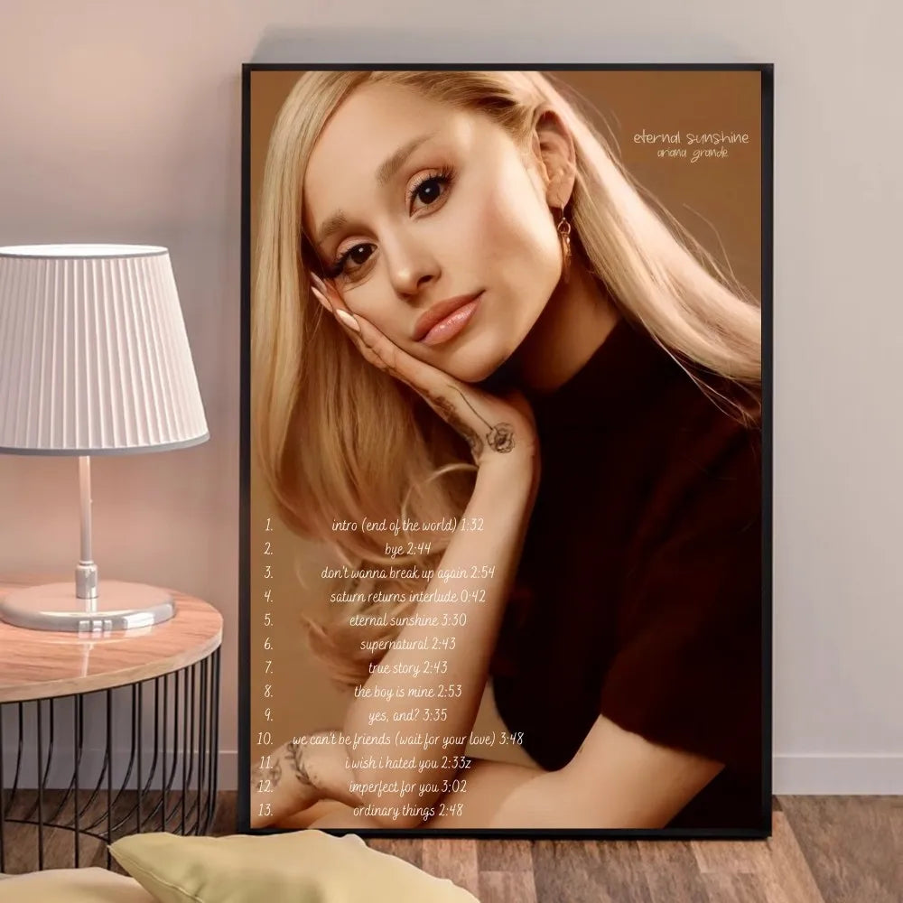 Ariana Grande Anime Poster