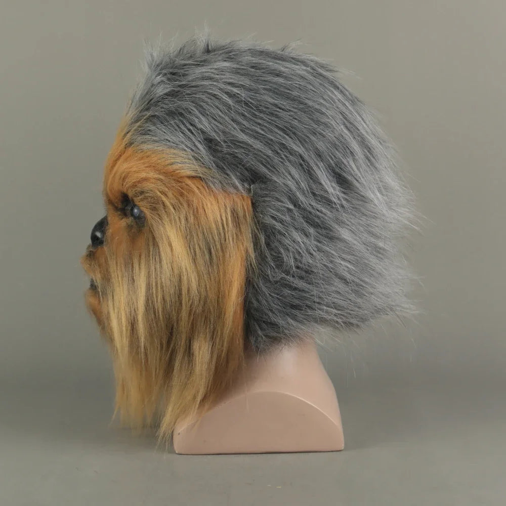 Cosplay Chewbacca Mask Head Masks Halloween Party Costume Prop