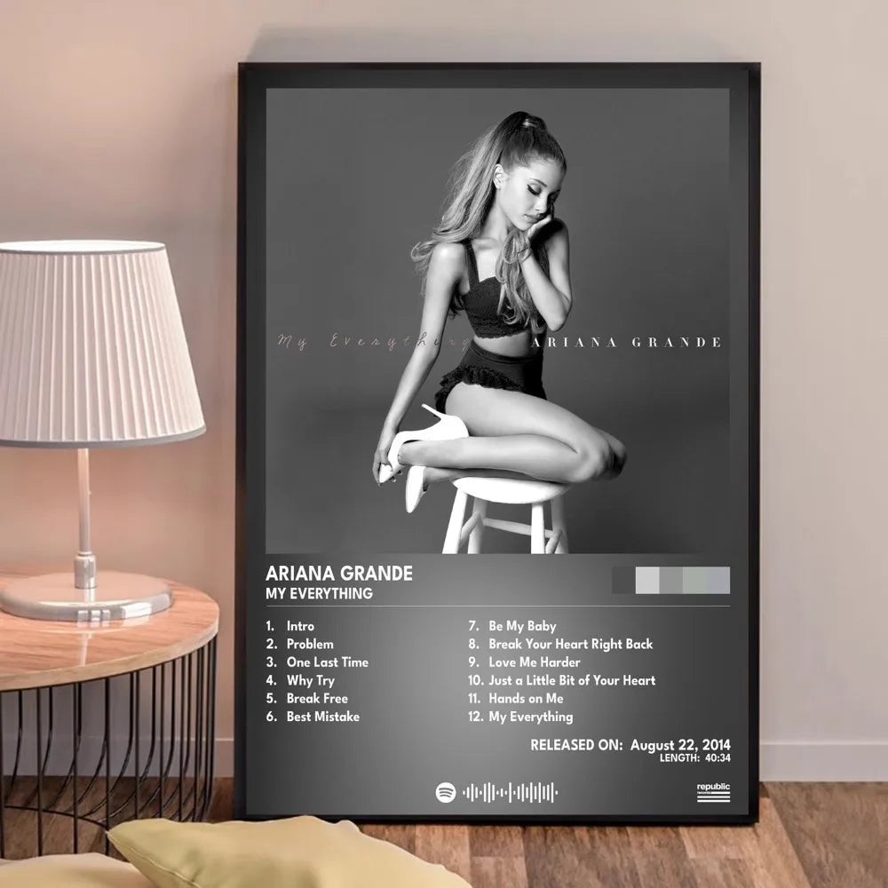Ariana Grande Anime Poster